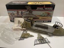 Vintage 1984 STAR WARS POWER OF THE FORCE TATOOINE SKIFF Original NEW IN BOX