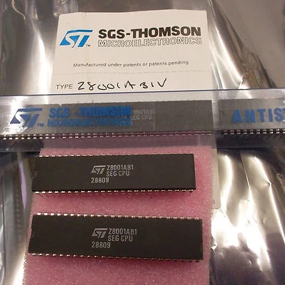 1 piece Z8001AB = Z0800106 | CENTRAL PROCESSING UNIT | 6 MHz | SEG CPU | Z8000 - Image 1 of 4