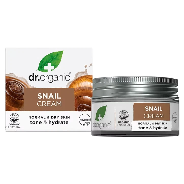 Dr.Organic Snail GEL Face Cream Anti Aging Dr Organic 50ml
