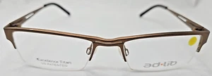 ADLIB Titan AB3135 BRILLENGESTELL EYEGLASSES 50-18-140 - Braun - Bild 1 von 7