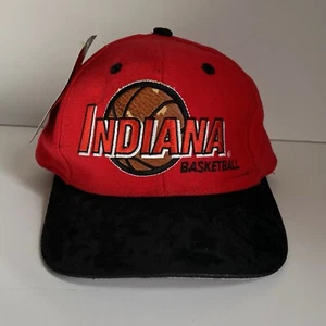 Vintage Indiana Hoosiers Basket Top of the World Snapback Nuovo con difetti - Foto 1 di 9