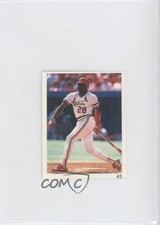 1991 Red Foley's Best Baseball Book Ever Stickers Pedro Guerrero #43