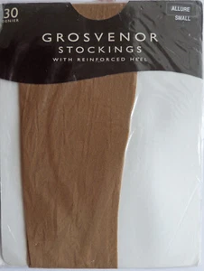 Aristoc Grosvenor Small Size Vintage 30 Denier RHT Nylon Stockings Allure - Picture 1 of 2