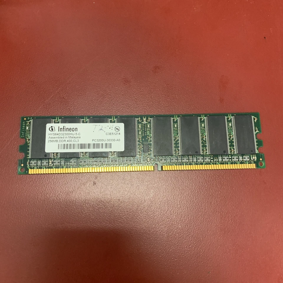 HYS64D32300HU-5-C - 256MB 400MHZ Ddr Dual Channel Sdram Memory - Image 1 of 1