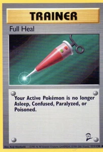Pokemon Full Heal Card Trainer 111/130 Base Set 2 - Picture 1 of 1