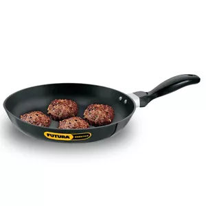 Futura Padella Antiaderente 24 cm, Senza Coperchio Padella, Nero (NF24) - Foto 1 di 7