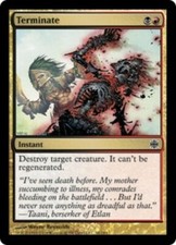 1x Terminate - Foil - Alara Reborn - Moderately Played, English - MTG!