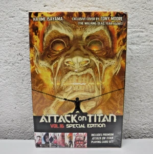Attack On Titan Vol 16 Manga Special Edition with Playing Cards New/Sealed - Picture 1 of 3
