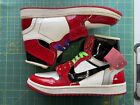CUSTOM Reconstructed Air Jordan 1 Chicago “Off-White” Size 9 Patent Leather