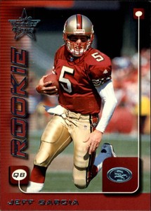 1999 Leaf Rookies and Stars #281 Jeff Garcia San Francisco 49ers Rookie Card