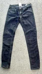 Dolce and Gabbana Women’s Jeans 26 Low Rise Skinny Dark Wash Ash Grey Color - Picture 1 of 3