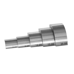 Curved Step Block 2.50 5.00 10.00 15.00 20.00mm for Curved Surface Calibration - Picture 1 of 11
