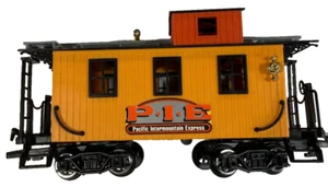 Model Train Caboose 1986 New Bright G Scale PIE Pacific Intermountain Express - Picture 1 of 1