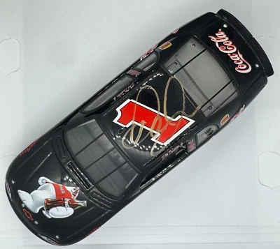 Dale Earnhardt Jr 1998 Coca Cola #1 Polar Bear Monte Carlo SIGNED AUTOGRAPH 1:24 - Image 1 of 4
