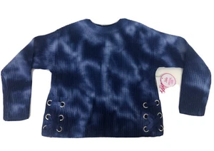 Justice Size 6 Sweater Blue New W/tags - Picture 1 of 4