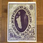 Original FD-17 1966 Jefferson Airplane "Snake Lady" Poster Family Dog FIRST RARE