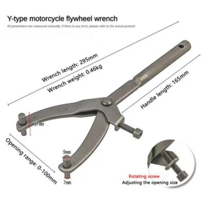 2024 Galvanize Y-Type Flywheel Wrench Variator Clutch Remove Holder Repair Tool - Picture 1 of 9