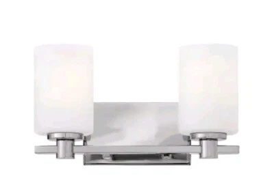 NEW SEALED Hinkley Lighting Karlie 2 Light Bath Light, Chrome - 54622CM - Image 1 of 2
