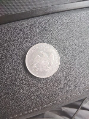 1872 silver dollar error coin/ double Stamped - Image 1 of 2