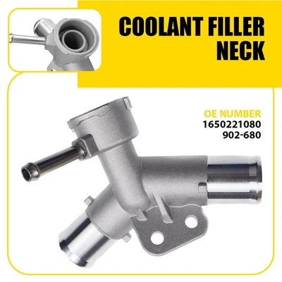 Manguera de cuello de refrigerante de llenado de aluminio 902-680 para motor Toyota 2007-2019 Yaris Foto 1 de 4