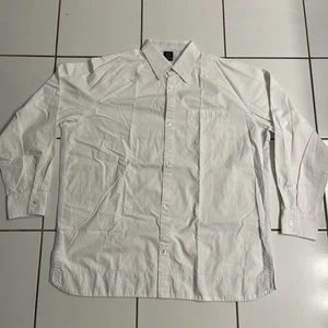 20 05 Collection Dress Shirt White Button Front Long Sleeve Men’s XXL Made HK - Picture 1 of 8