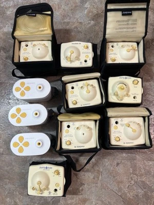 Lot of 11 Medela Pump in Style Advanced Breast Pumps Motors Only - Read Details - Image 1 of 3