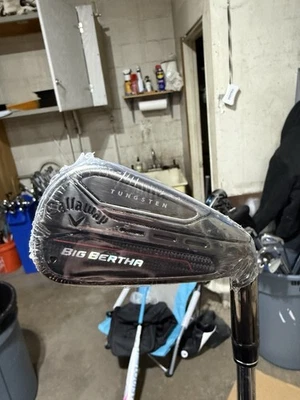 NEW CALLAWAY BIG BERTHA TUNGSTEN Right Hand 5 IRON Steel Regular Flex Shaft - Image 1 of 4
