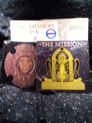 🎼 The Mission UK🎸The First Chapter 🥁 God's Own Medicine 🎸  4 Records 🎹🎶 - Image 1 of 4