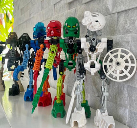 Bionicle Toa Mata:  8531 , 8532 , 8533 , 8534 , 8535 , 8536.  Complete  .