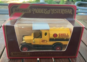 1/43 Matchbox Models of Yesteryear 1912 Ford Model T Tanker Shell Y-3 - Picture 1 of 2