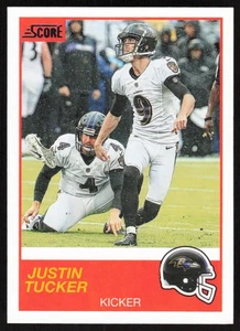 2019 Score Justin Tucker #89 Baltimore Ravens - Picture 1 of 2