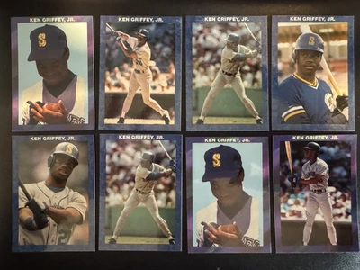 1990 Oddball Roxo KEN GRIFFY JR (Lote de 8) MLB MARINERS HOF FRETE GRÁTIS! 0793 - Imagem 1 de 2