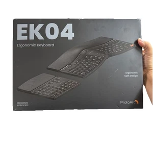 ProtoArc Wireless Ergonomic Keyboard, EK04 2.4GHz Wireless Ergo Keyboard  - Picture 1 of 5