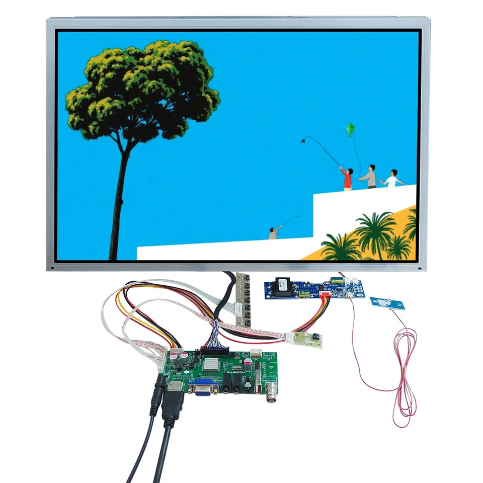 17.3inch 1000nit Out Door LCD Screen With HD VGD AV LCD Controller Board - Image 1 of 1