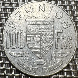 PIECE DE 100 FRANCS REUNION 1964 (1328) - Imagen 1 de 2