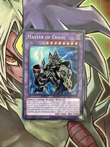 MP23-EN018 Master Of Chaos Secret Rare 1st Edition NM Yugioh Card - Picture 1 of 2