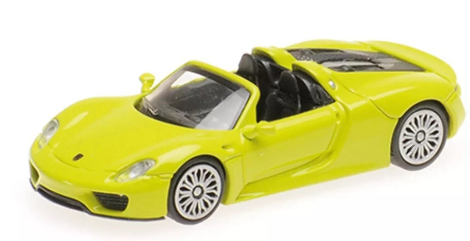 MINICHAMPS, PORSCHE 918 Spyder 2013 Giallo verde, 1/87,  MNC870062134 - Immagine 1 di 1