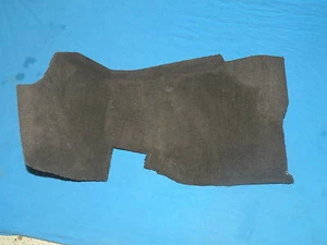 98-00 CORVETTE C5 REAR CONVERTIBLE COMPARTMENT PANEL LH BLACK - Imagen 1 de 1