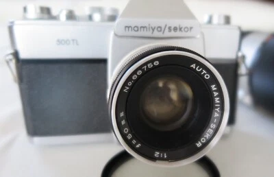 mamiya sekor 35 mm 500TL con 50 mm y 200 mm vivtar Foto 1 de 4