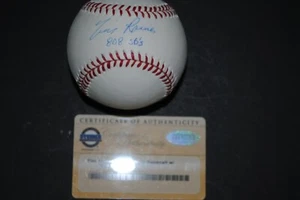 Tim Raines Autographed OML Baseball with Steiner COA - Picture 1 of 2