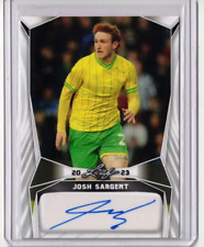 JOSH SARGENT 2023 Leaf Soccer Auto Autograph Signed Card #JS1 USA Norwich City