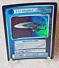 Star Trek CCG Reflections U.S.S. Enterprise-C Super Rare Foil 2000 Near Mint
