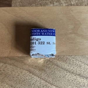 Winsor & Newton Artists’ Watercolour Paint Half Pan Indigo Vintage - Picture 1 of 4