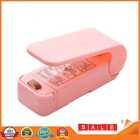 Mini Heating Sealer Vacuum Food Sealers Hand Press Sealing Snacks Packer (Pink)