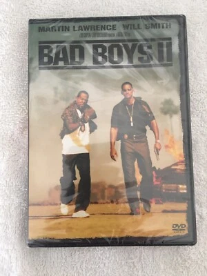 New Bad Boys II DVD (2004) With Will Smith & Martin Lawrence - Imagem 1 de 2