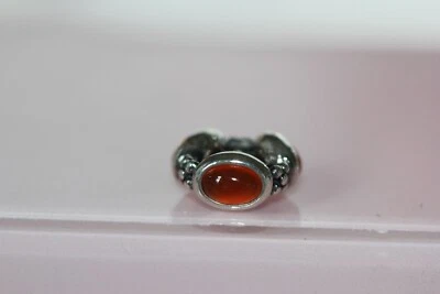 NUEVO PANDORA TRIPLE CORNALINA CABUJÓN ESPACIADOR ENCANTO RETIRADO 790564COCHE MUY DIFÍCIL DE ENCONTRAR Foto 1 de 4