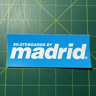 Pegatina Original Madrid Skateboards 5 pulgadas Foto 1 de 2