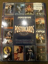 Costacos Brothers Unopened 12 PosterCards 1994 Inaugural Quarterback Club sealed