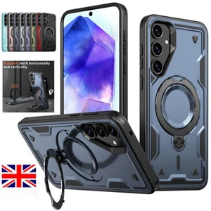 For Samsung Galaxy A16 A05S A15 A25 A35 A55 A14 Shockproof Ring Stand Case Cover - Picture 1 of 53