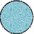 Custom 22" Kick Bass Drum Head Graphical Image Front Skin Cells Blue